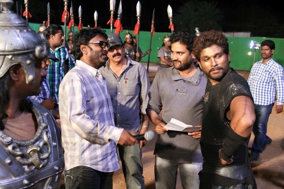 Gonna Ganna Reddy Working Stills From Rudramadevi