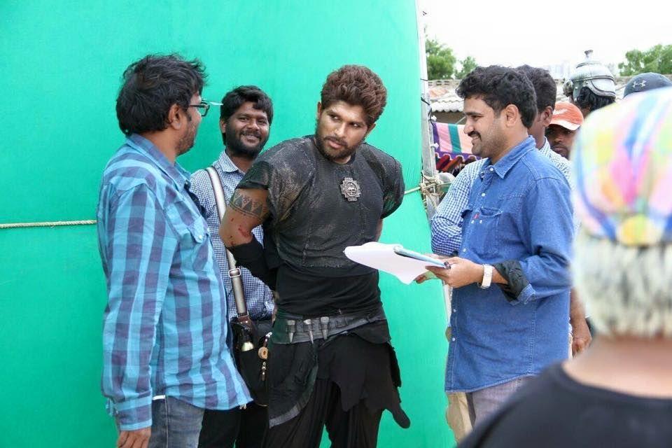 Gonna Ganna Reddy Working Stills From Rudramadevi