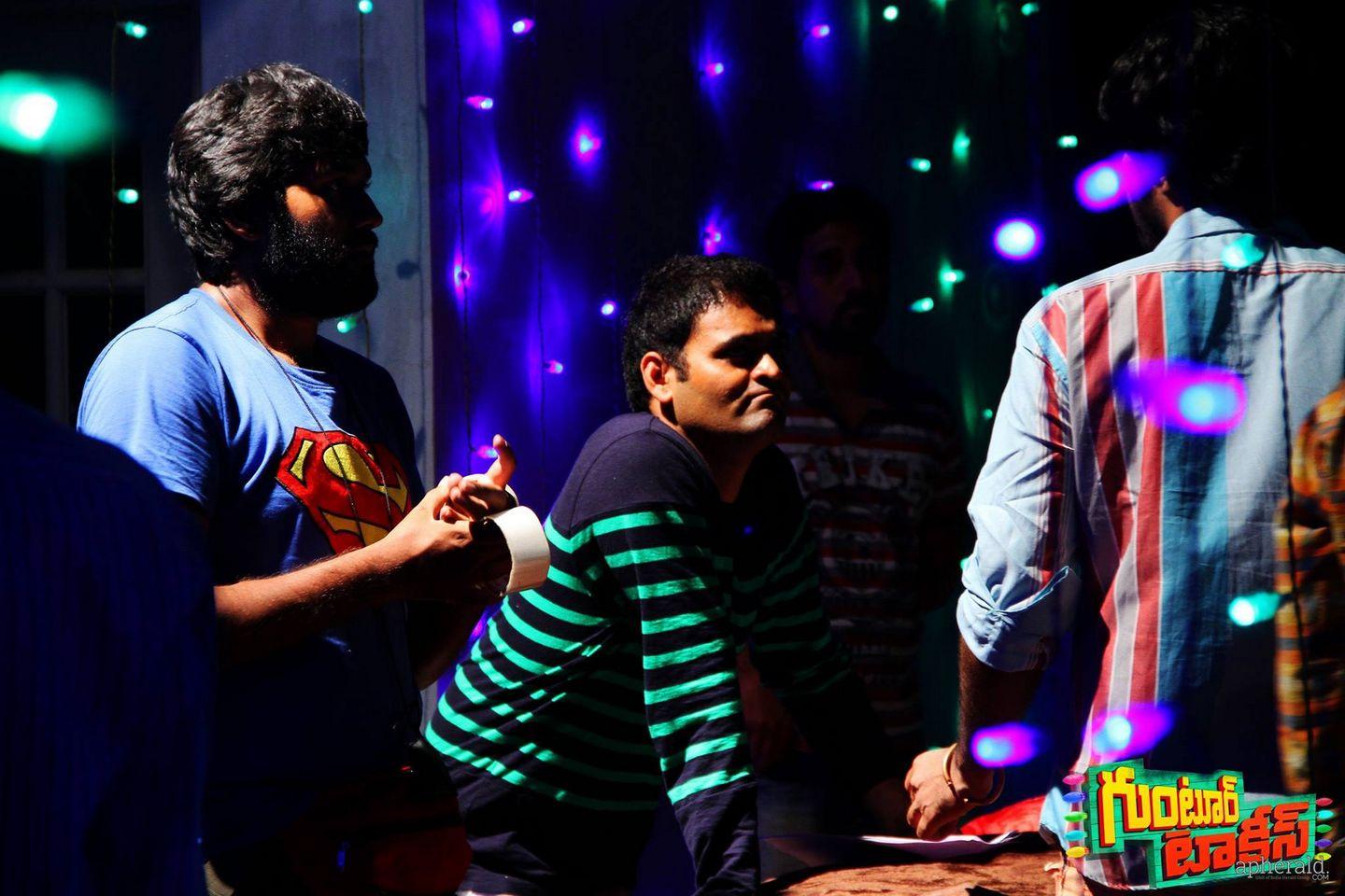 Guntur Talkies Movie working Stills