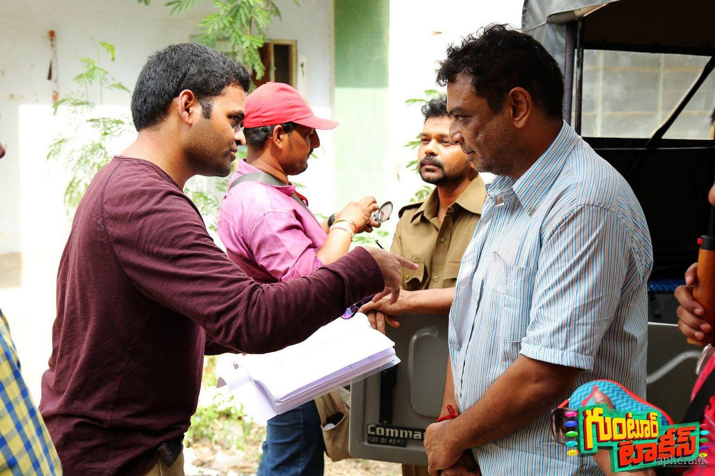 Guntur Talkies Movie working Stills