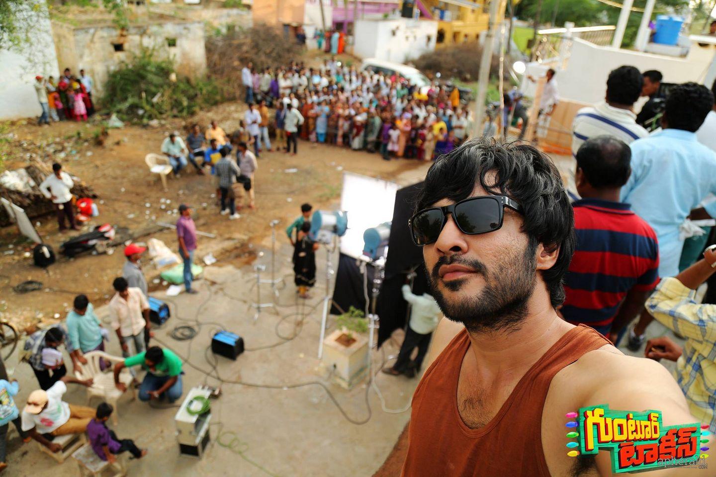 Guntur Talkies Movie working Stills