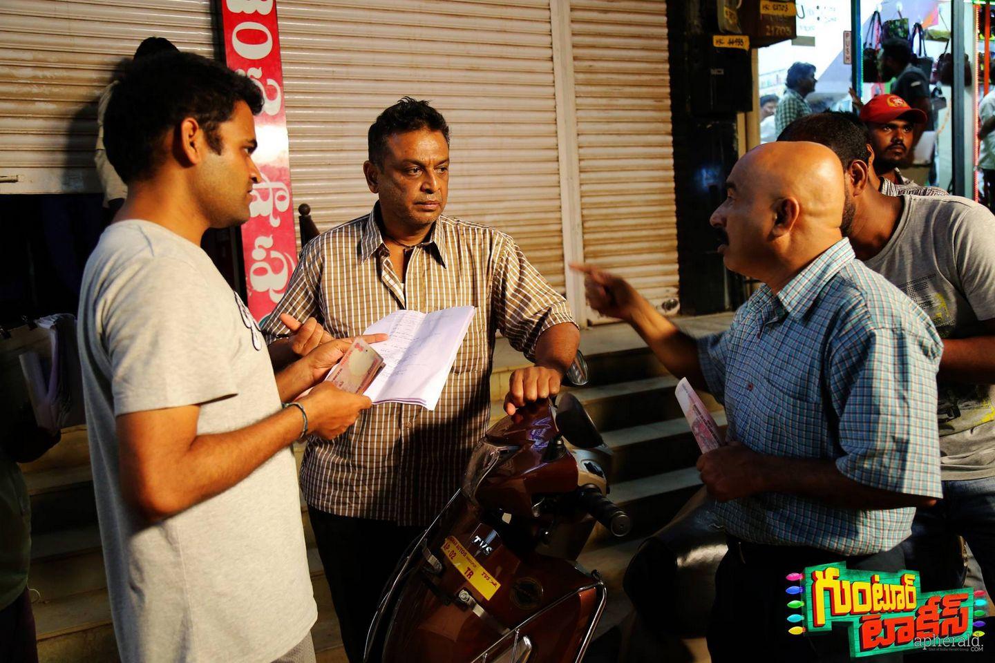 Guntur Talkies Movie working Stills