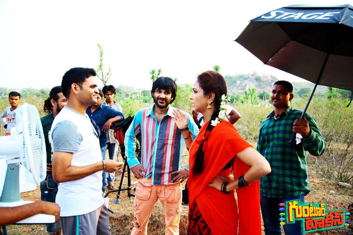 Guntur Talkies Movie working Stills