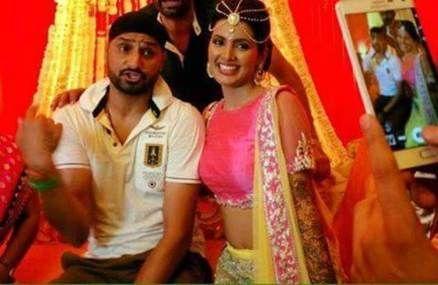 Harbhajan Singh & Geeta Basra Mehendi Ceremony Pics