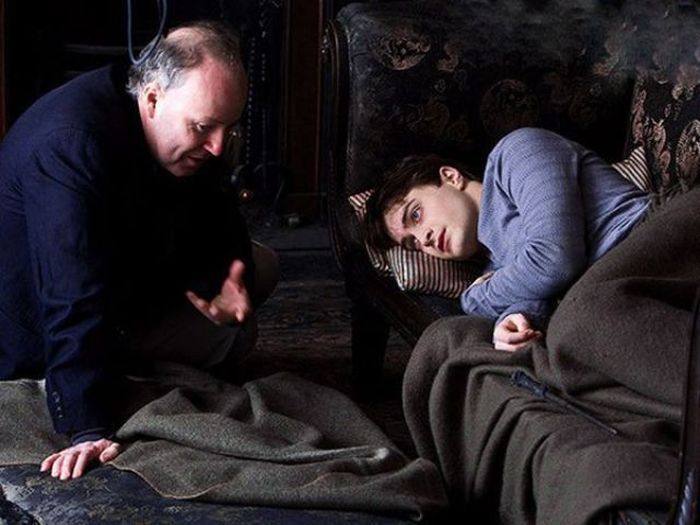 Harry Potter movies behind the seen photos