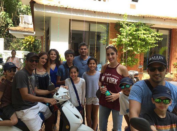 Hrithik Roshan Wife Sussanne  Vacation in Goa Pics