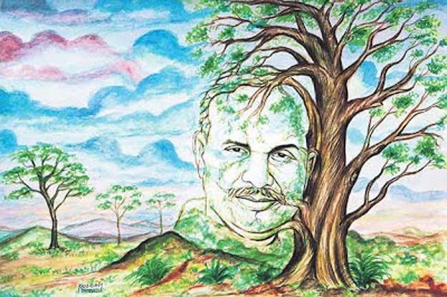 Impressive YS Rajasekhara Reddy Paintings Photos