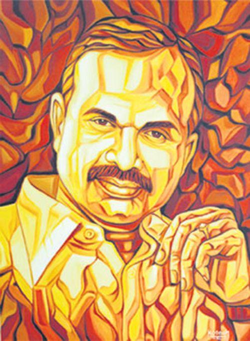 Impressive YS Rajasekhara Reddy Paintings Photos