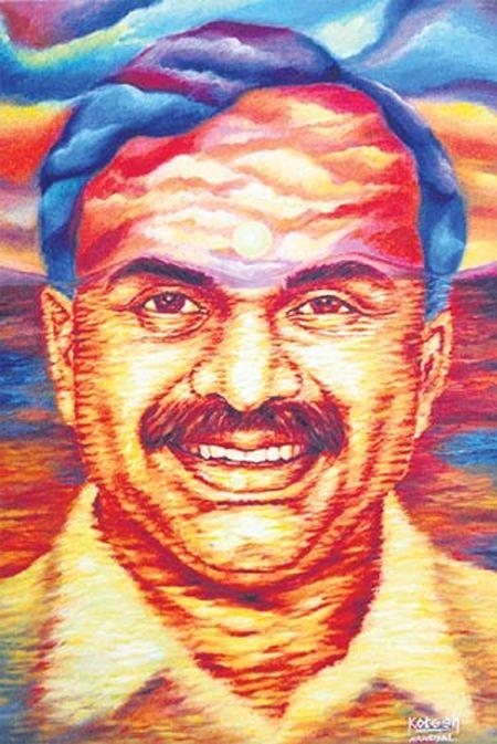 Impressive YS Rajasekhara Reddy Paintings Photos