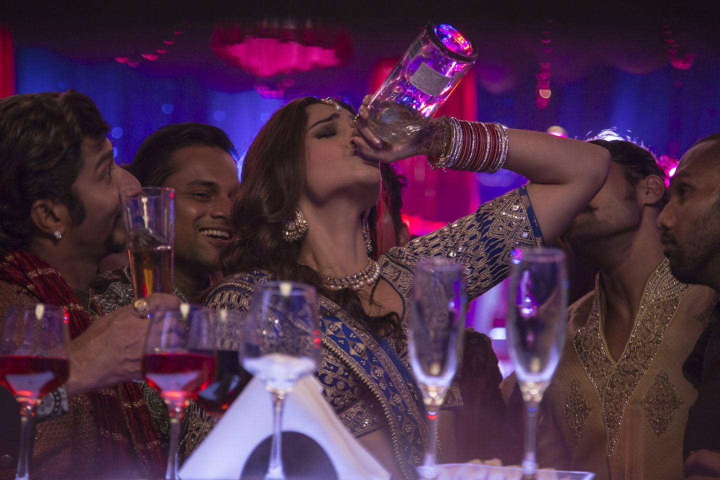 Indian Actress Drinking Alcohol Photos