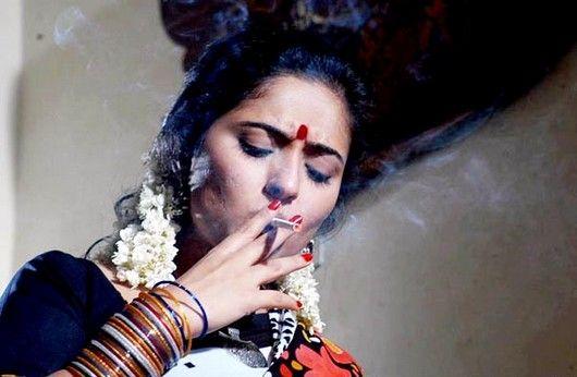 Indian Actress Smokes in Real Life Photos