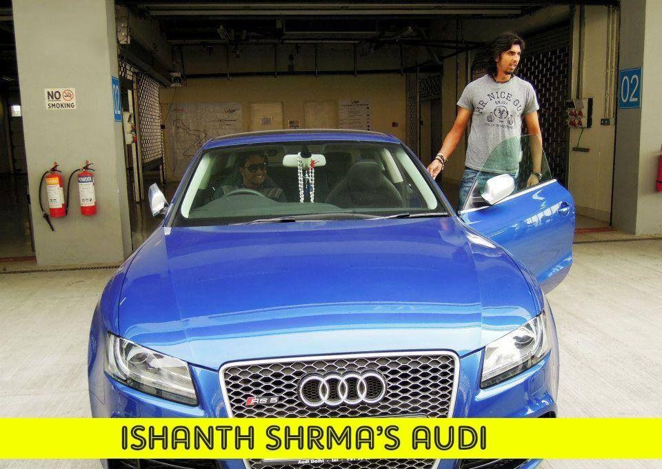 Indian Crickerters With Their Cars