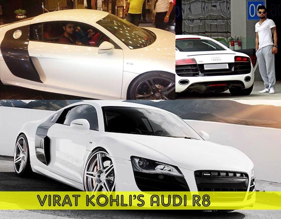 Indian Crickerters With Their Cars