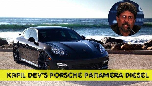 Indian Crickerters With Their Cars