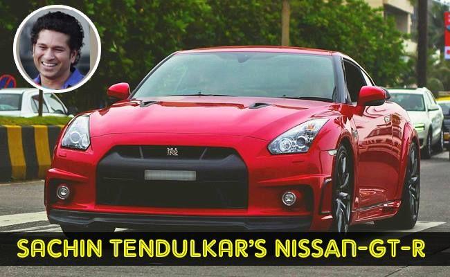 Indian Crickerters With Their Cars