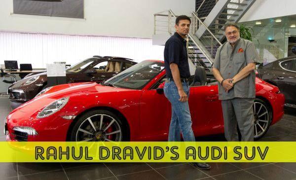 Indian Crickerters With Their Cars