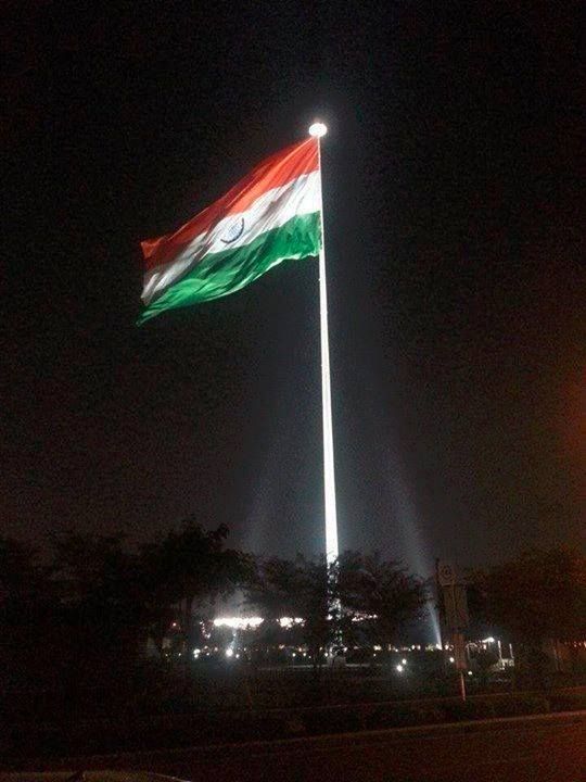 Indias Largest Flag at hyderabad launched photos