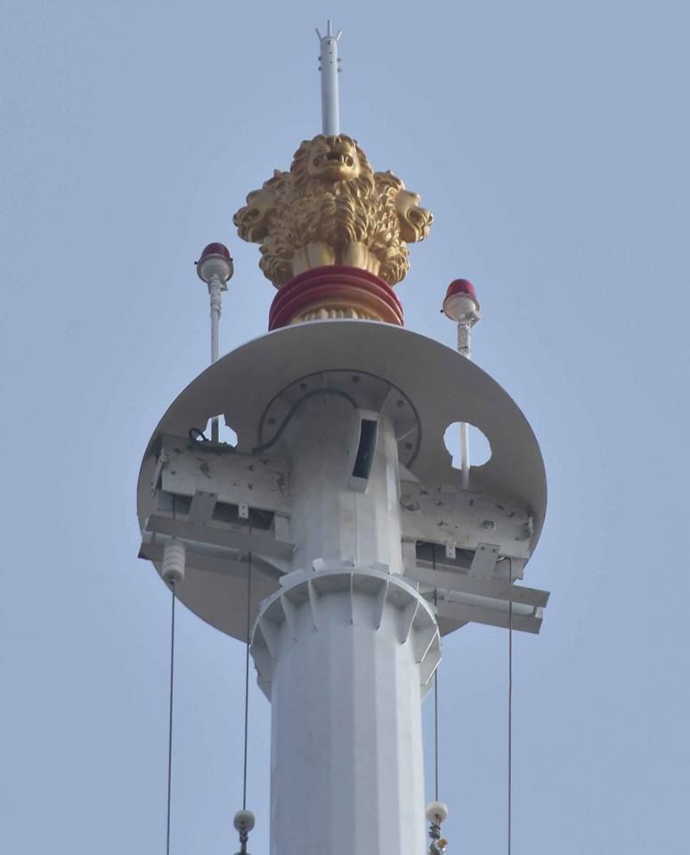 Indias Largest Flag at hyderabad launched photos