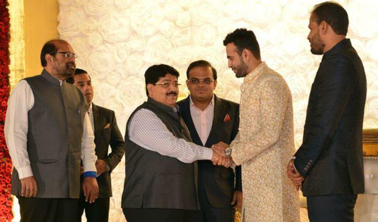 Irfan Pathan Wedding Reception Photos