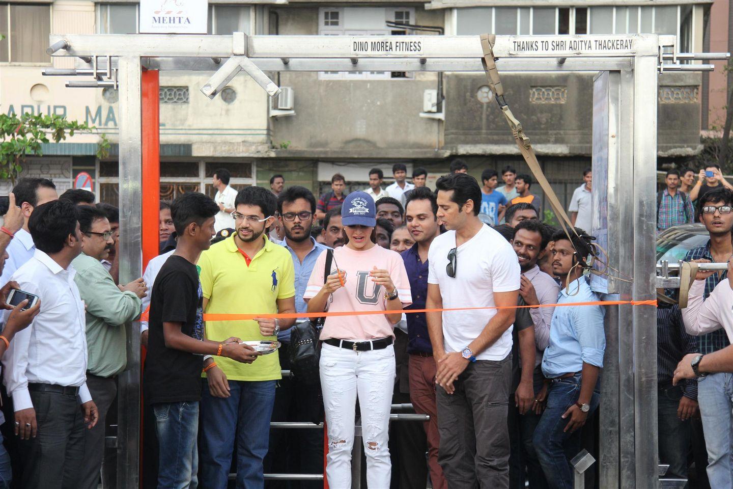 Jacqueline Fernandez Inaugurated Gym