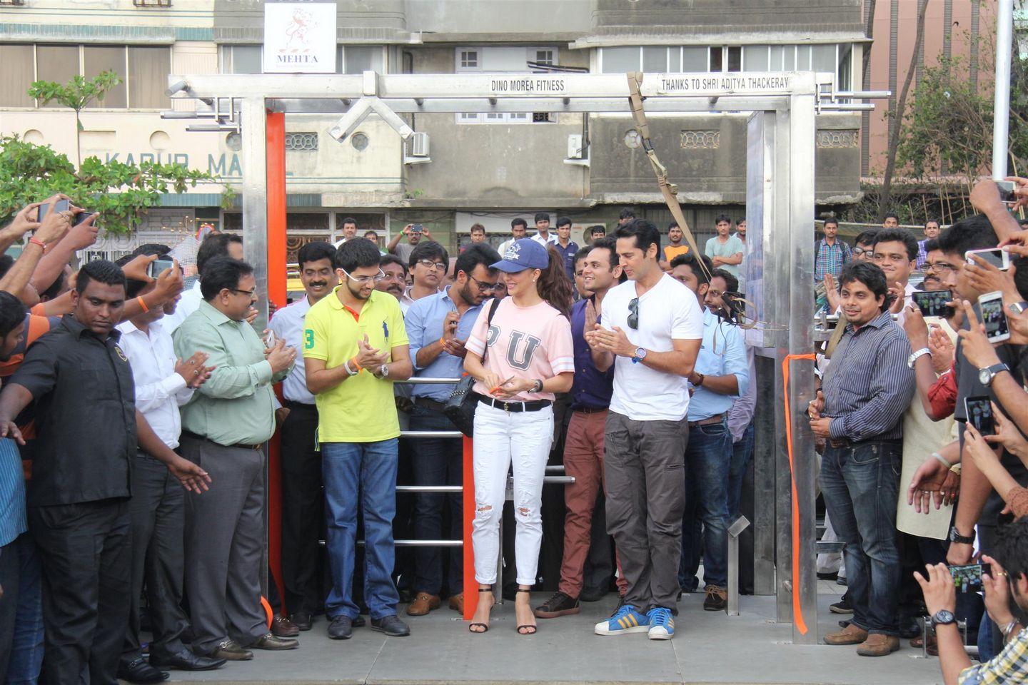 Jacqueline Fernandez Inaugurated Gym