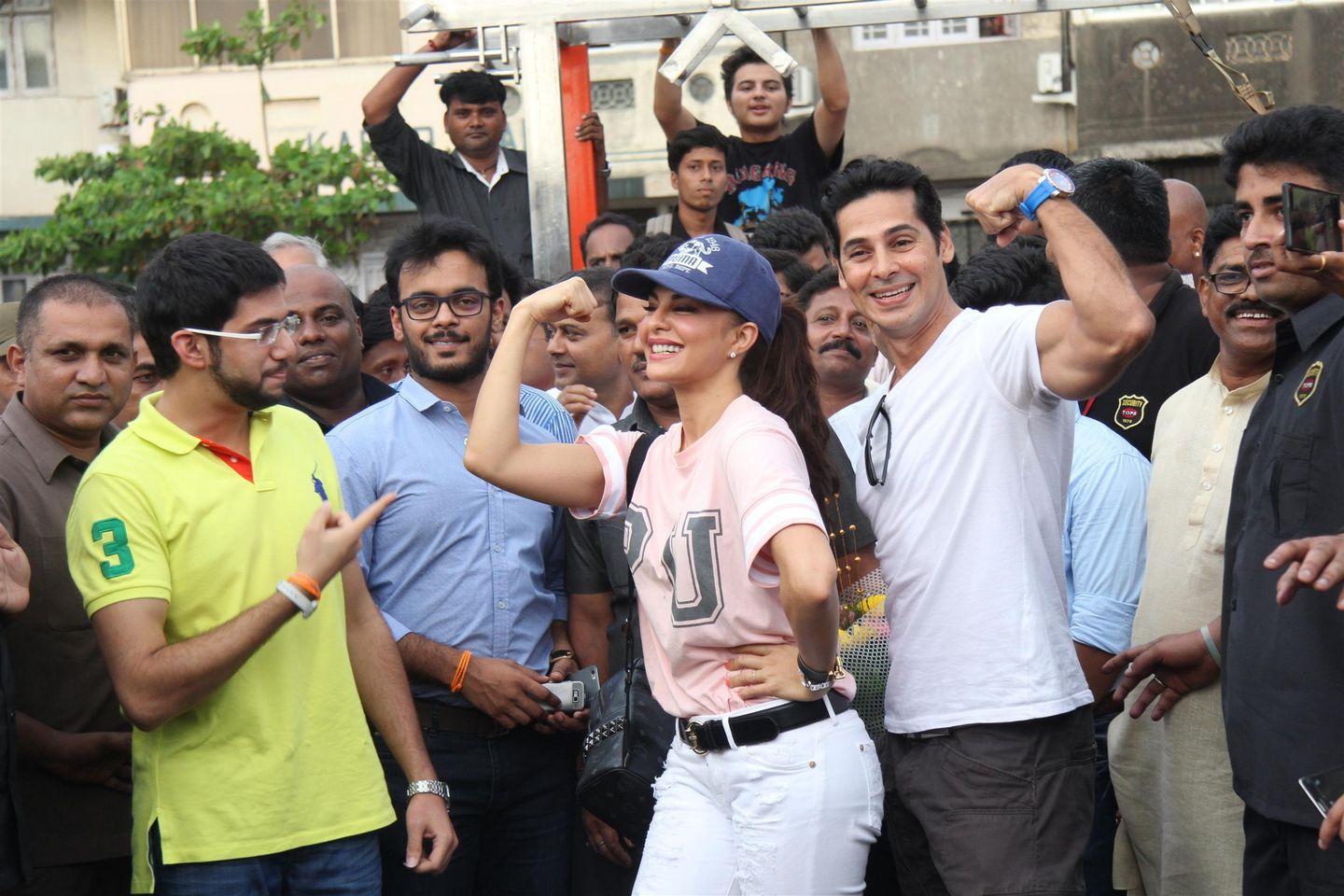 Jacqueline Fernandez Inaugurated Gym