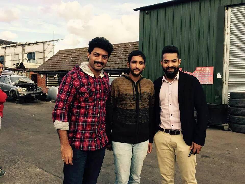 Jr NTR & Kalyanram with Gattamaneni Boy Photos
