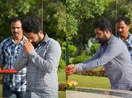 Jr NTR And Koratala Siva At NTR Ghat Pics