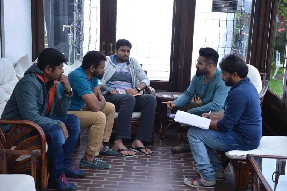 Jr Ntr Exclusive Working Stills from sets of Nannaku Prematho