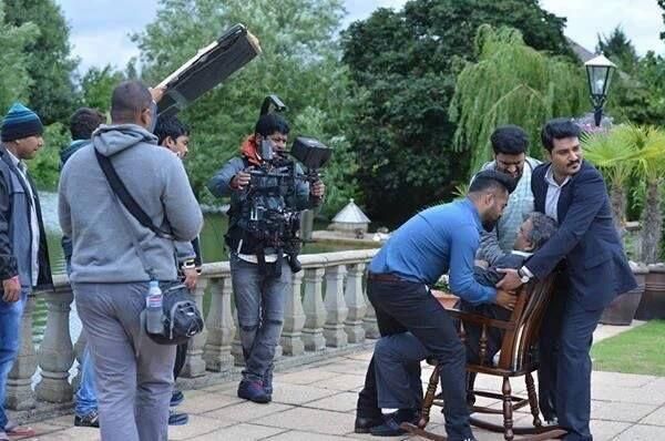 Jr Ntr Exclusive Working Stills from sets of Nannaku Prematho