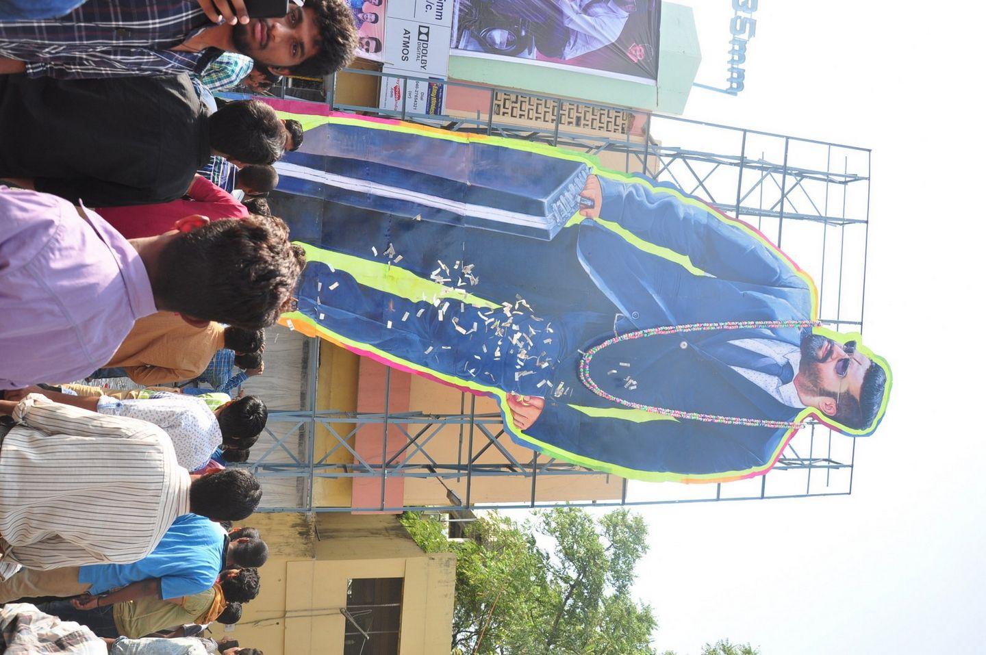 Jr NTR Fans Hangama at Theaters