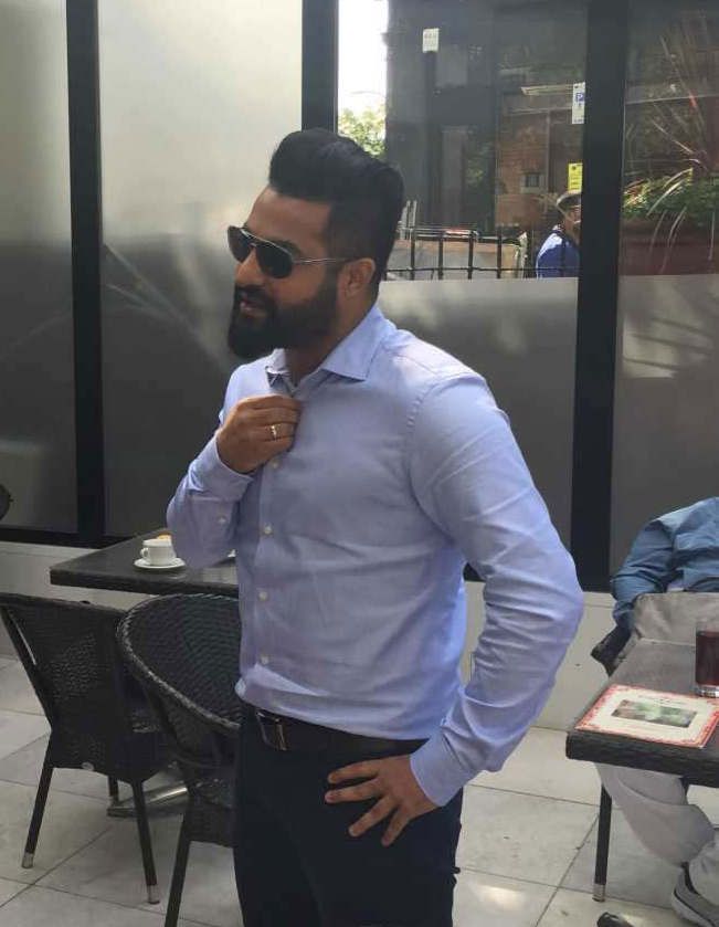 Jr NTR Recent Stills on the set of Nanaku Prematho