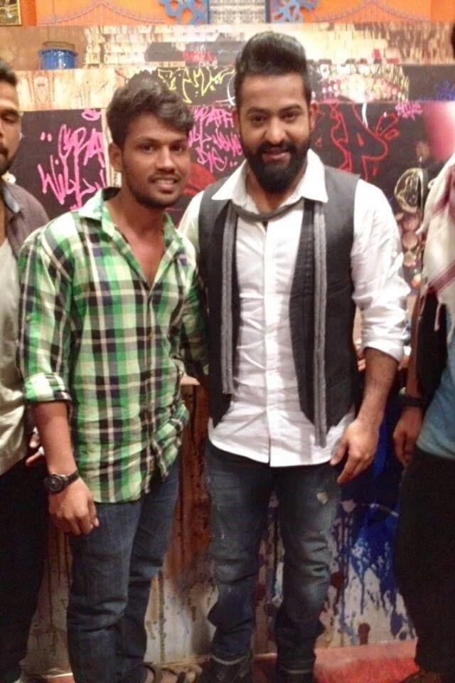 Jr Ntr Stills From Nannaku Prematho Movie Sets