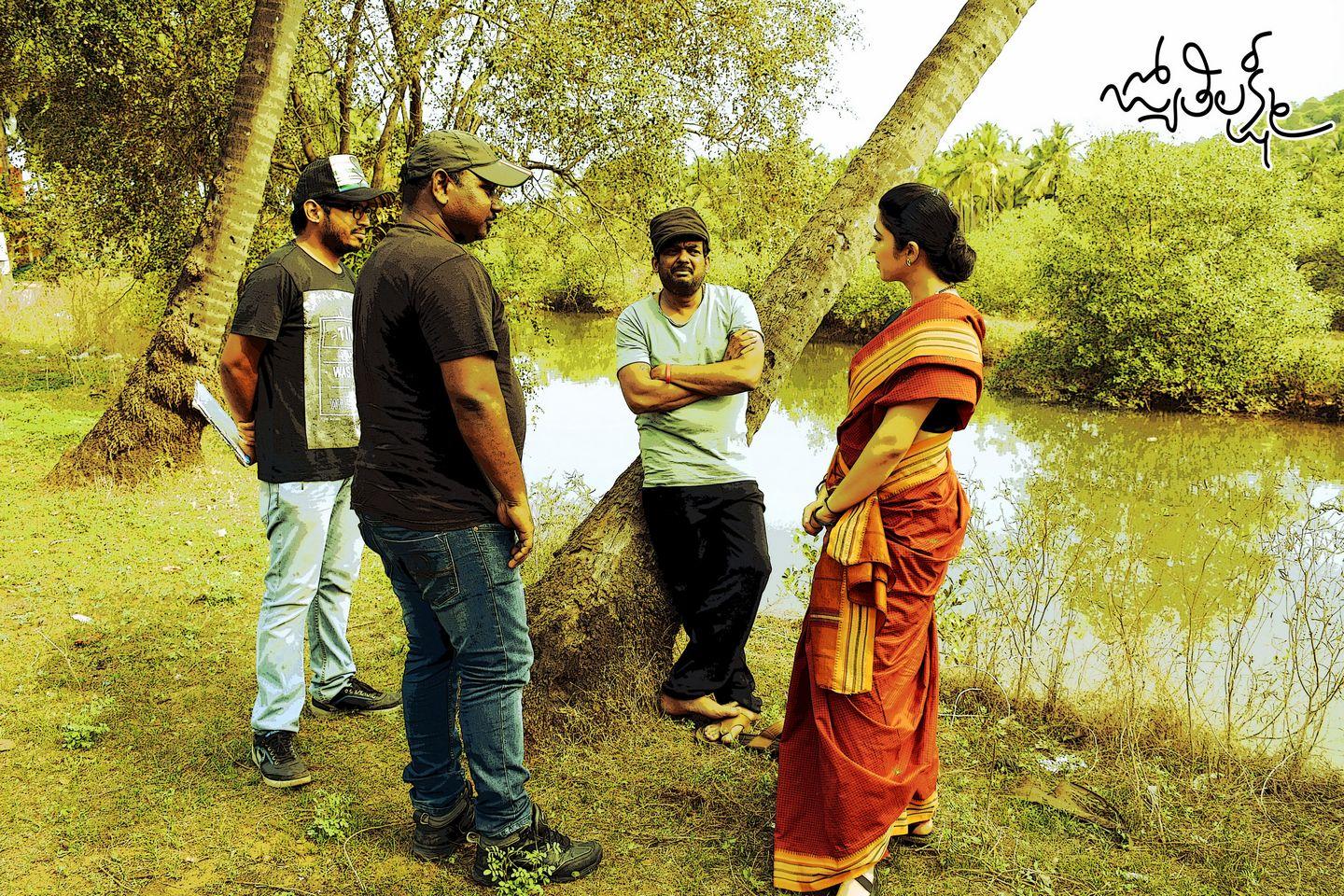 Jyothi Lakshmi working Stills