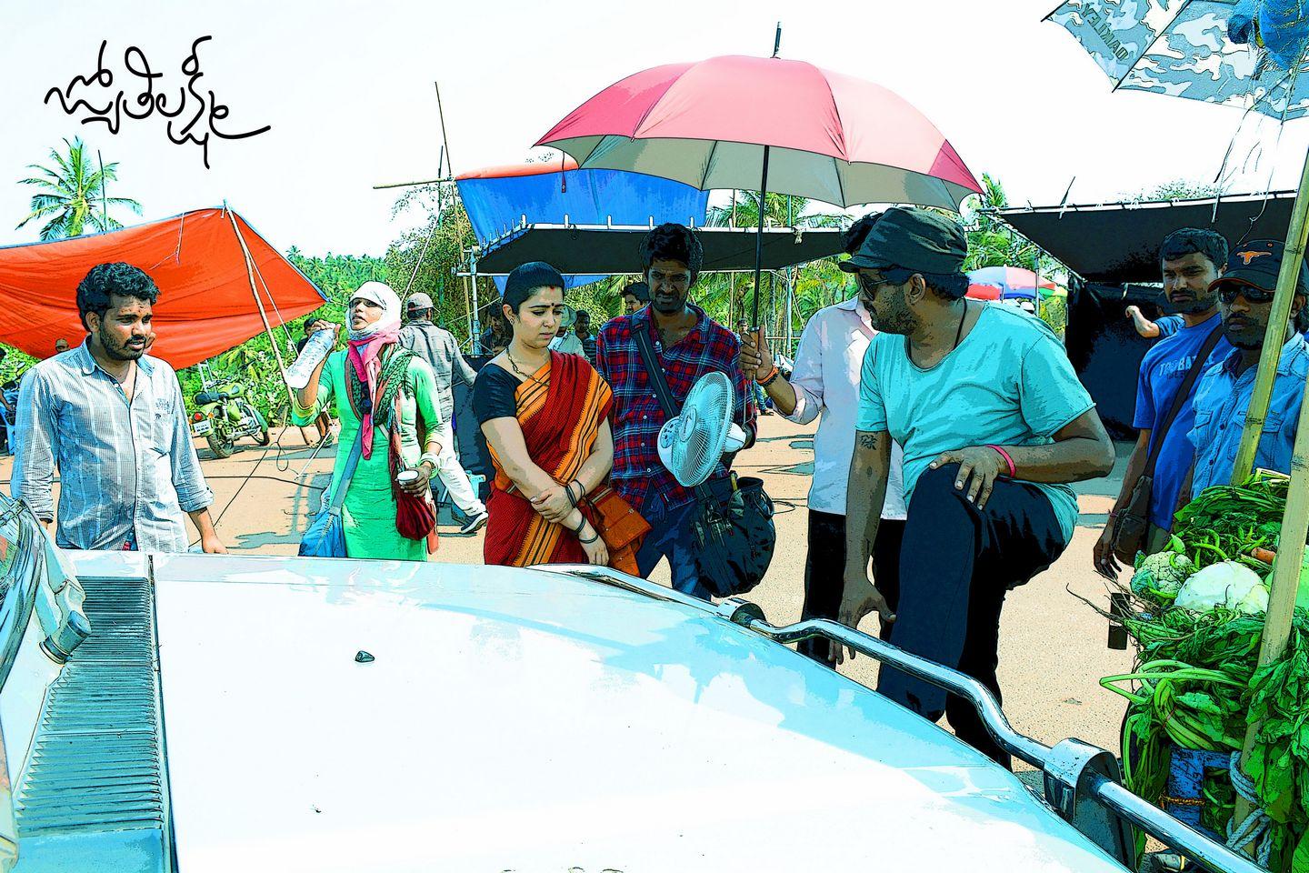 Jyothi Lakshmi working Stills