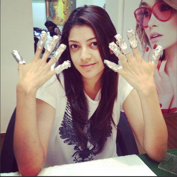 Kajal Aggarwal Selfie & Unseen Photos
