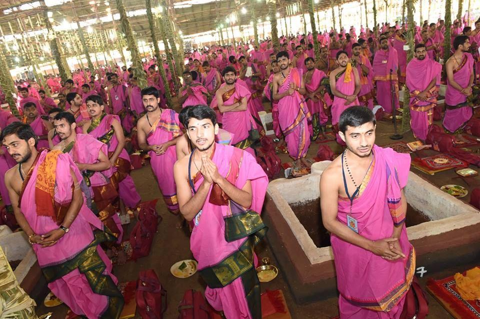  KCR Ayutha chandiyagam at kcr Farm house