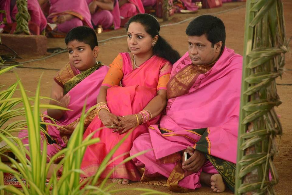  KCR Ayutha chandiyagam at kcr Farm house