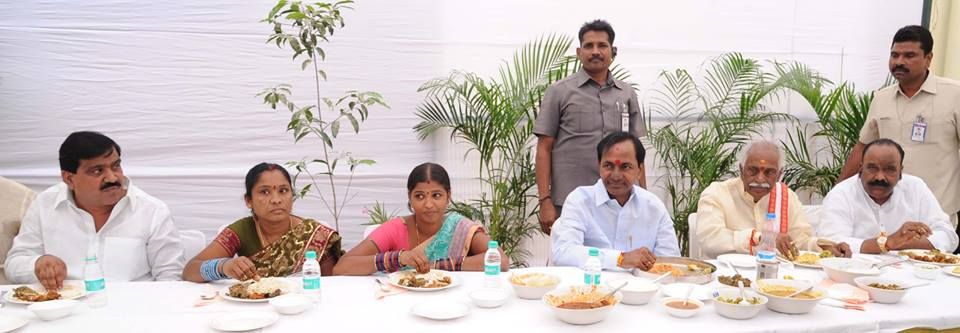 KCR Inauguration 2BHK homes for the poor Photos