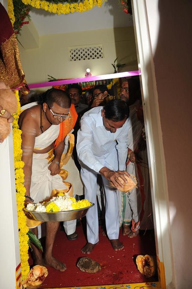 KCR Inauguration 2BHK homes for the poor Photos