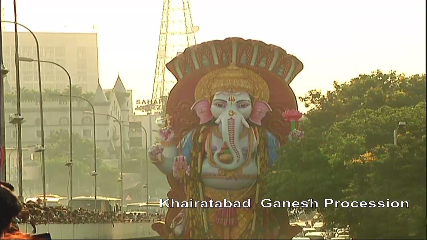 Khairatabad Ganesh Nimajjanam 2015 Photos