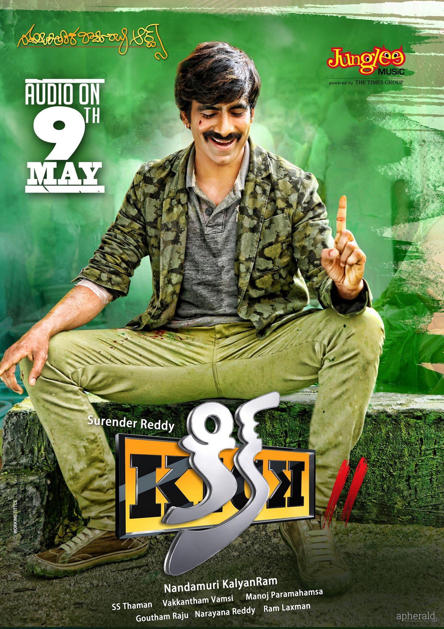 kick 2 Audio Release Date poster