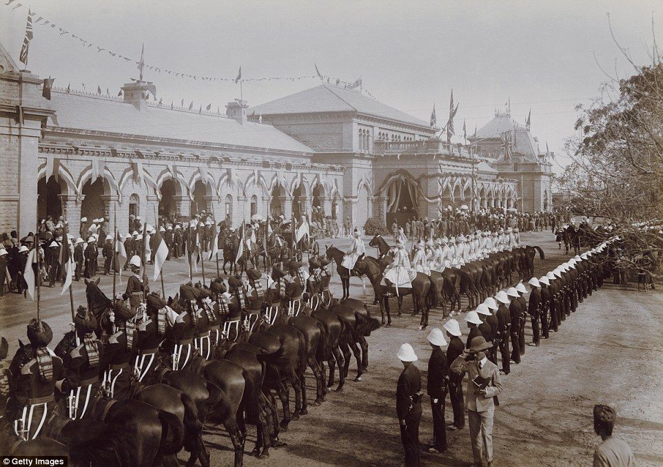 King George and Queen Mary's Indian coronation 104 years ago.