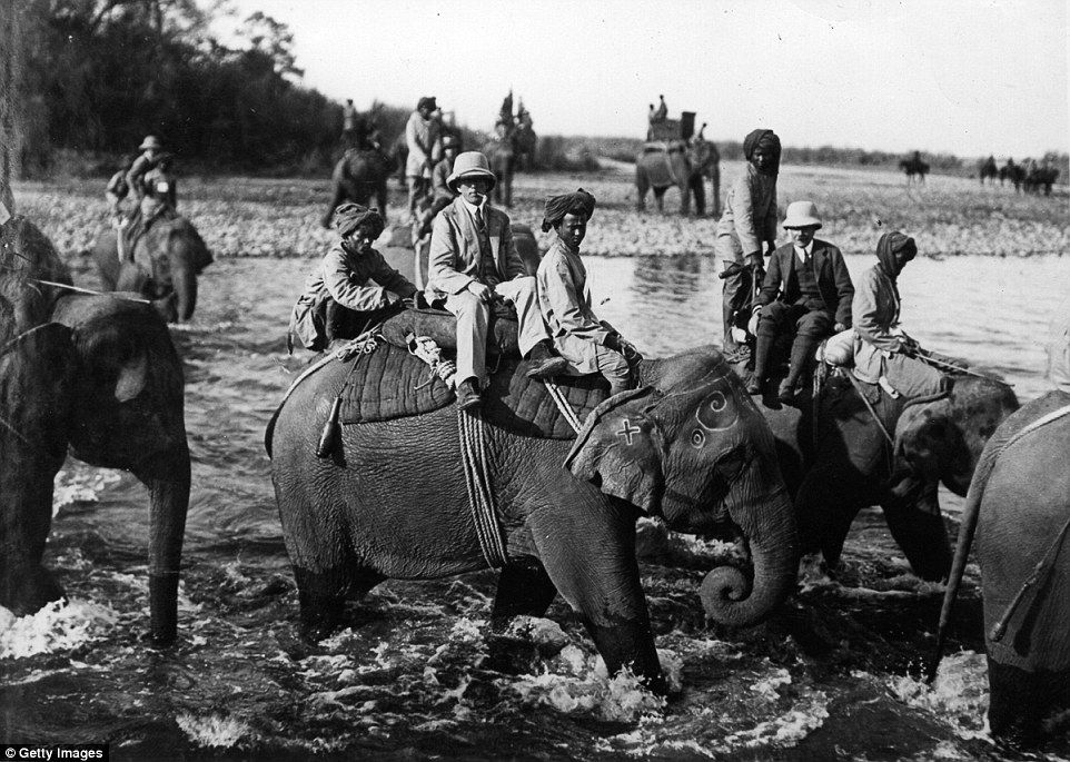 King George and Queen Mary's Indian coronation 104 years ago.