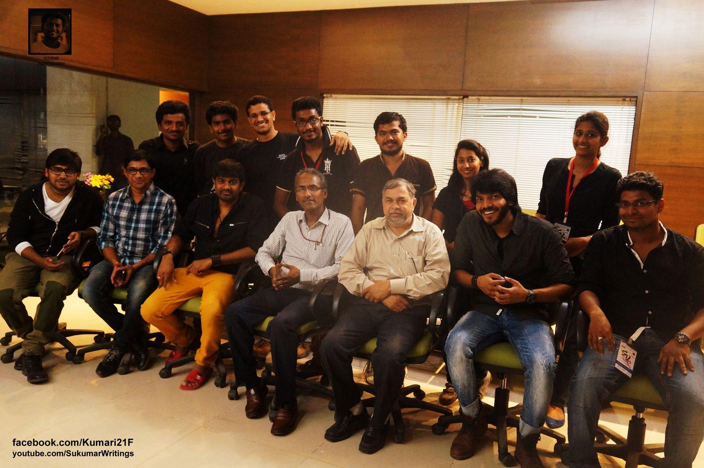 Kumari 21F Team at Sreevision 2015 Fest