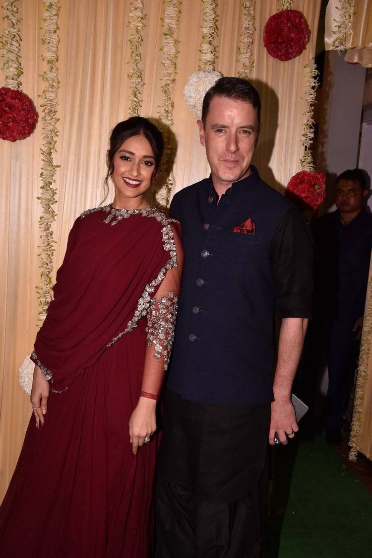 ileana spotted with her boyfriend at Ekta Kapoor Diwali bash Photos