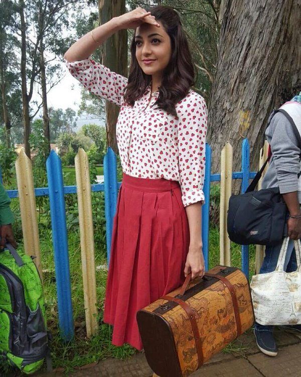 Mahesh Babu At Brahmotsavam Movie Set Photos