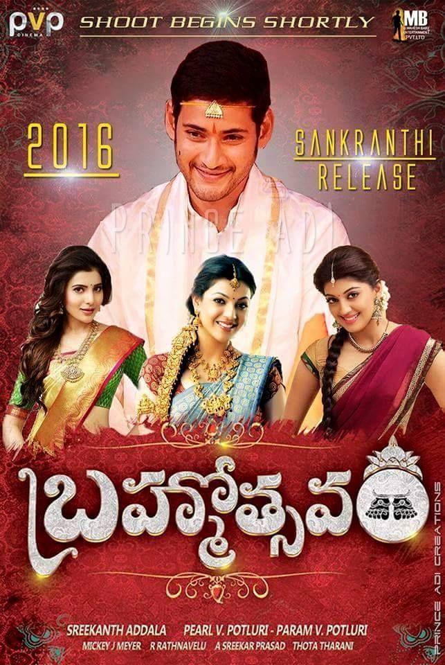 Mahesh Babu Brahmotsavam Fans Posters