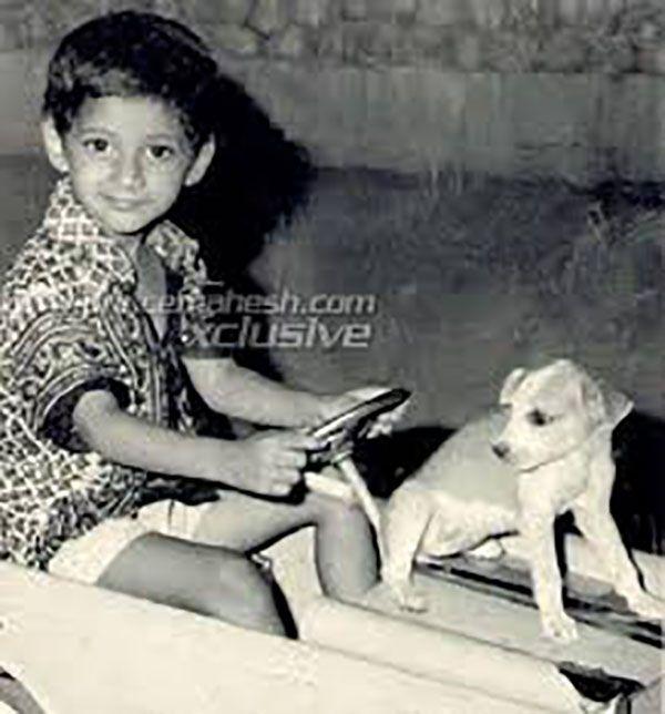 Unseen Photos Collections of Mahesh Babu Childhood