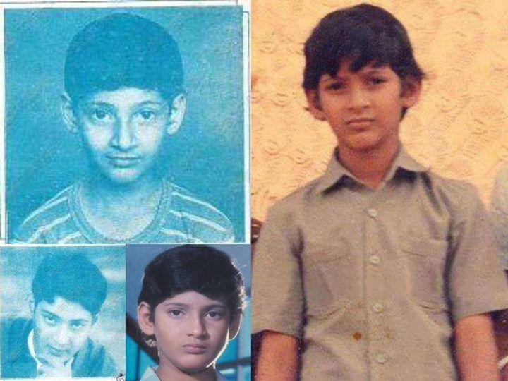 Unseen Photos Collections of Mahesh Babu Childhood